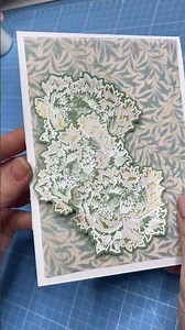 Layered Heat Embossing with NEW William Morris - Full Video Tutorial Now Available