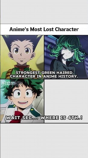 The Missing Green-Hai4 Character. 💚🧑