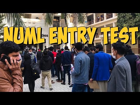 Entry Test Day in NUML Islamabad - How to Get Admission in University