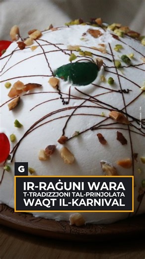 Kont taf kif u għala bdiet it-tradizzjoni tal-prinjolata waqt il-karnival? 🎥: Facebook - TVM, Niskata | Gwida.mt