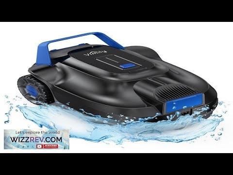 US Direct Vimily S1 Cordless Pool Robot Vacuum Robotic Pool Rechargeable Cleaner