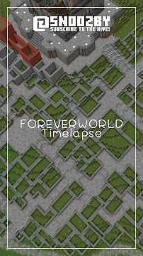 Minecraft Longplay Builds - City Layout, Streets, Trees (Week 28) #shorts
