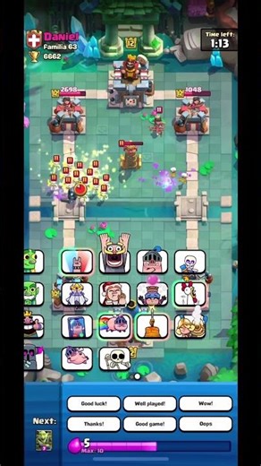 Day 4 if winning till I hit 10000 trophies#clashroyale #soldierboy #gaming