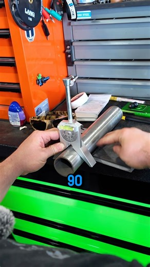 Finding the center of a pipe might not be easy, but with this tool it is!