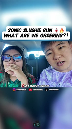 VEGAS HEAT CALLED FOR A SONIC SLUSHIE RUN 🥤🔥 #Shorts