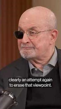 Salman Rushdie Warns Against US Book Bans