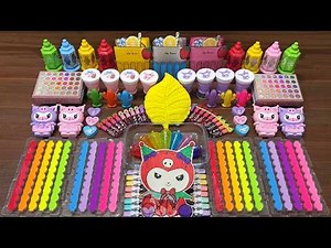 Relaxing Rainbow Slime Mixing LIVE | Glossy Pops & ASMR Sounds #233