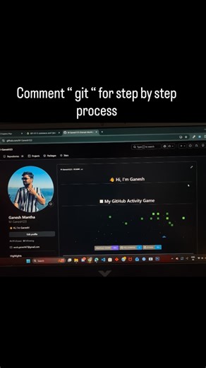 coder.in on Instagram: "🚀 I turned my GitHub contributions into a SPACE SHOOTER GAME! 👾 🟩 Every green square = power 💻 Every commit = progress Coding just got more fun 🔥 Want this cool game on your GitHub README too? 💬 Follow + Comment “git” I’ll share the step-by-step guide 📩 #GitHub #Developers #CodingLife #TechReels #WebDev OpenSource ProgrammerLife CodeFun DeveloperLife"