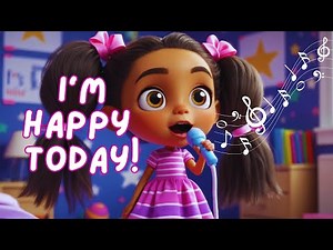 🎶 I'm Happy Today | Joyful Kids Gospel Song About Jesus | Reggae Beat | Christian Music for Children