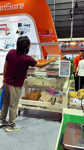 Inside the China Textile Exhibition: Modern Embroidery Machine Review