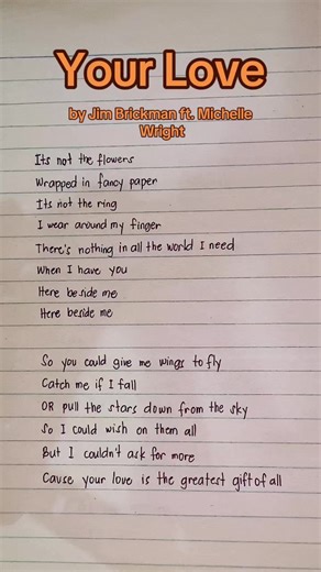 125K views · 3.5K reactions | #yourlove #songlyrics #karaoke #trendingsongs #trendingreelsvideo #trendingreels #trendingnow | Song Lyrics by Miss Kim | Facebook