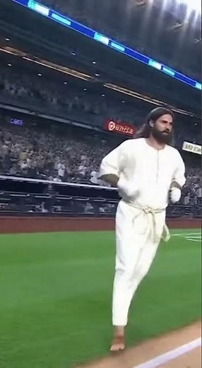 Jesus Hits a Grand Slam at Yankee Stadium 😳⚾🙏