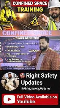 Confined Space Full Course | Safety Rules, Permit System & Examples