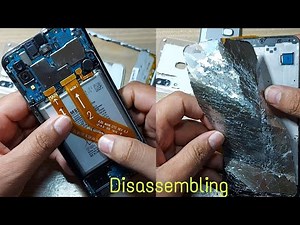 Samsung galaxy A30 broken lcd touch disassembly / a30 Teardown