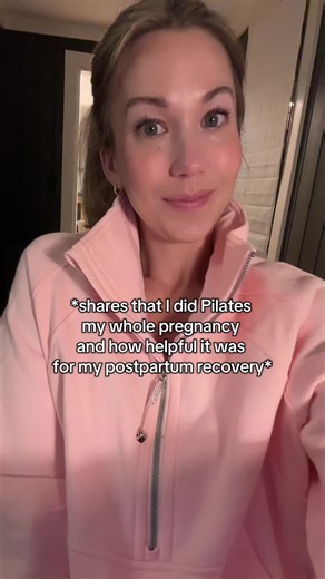 Makes a pregnancy program as a Pilates instructor, shows her body while pregnant than postpartum, talks about how its more than genetics and how much it helped me and many other women… gets shamed in comments for exercising 🤣 #pilatesinstructor #prenatalworkout #pregnancyworkout