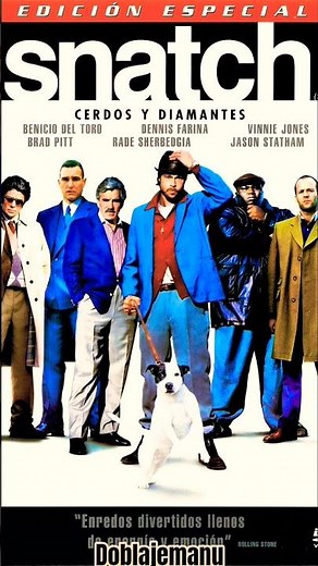 SNATCH - Cerdos y Diamantes #doblajemanu #humor #snatch #película #doblaje