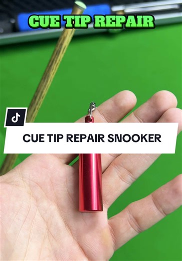 Expert Tips for Cue Tip Repair in Snooker