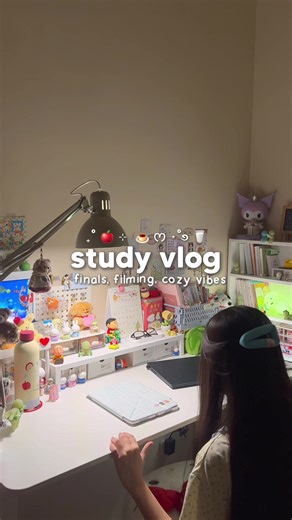 Cozy Study Vlog for Effective Learning and Self-Care