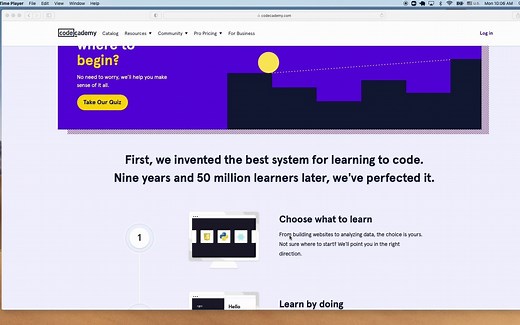 学编程也很简单-编程初学者的好选择Codecademy