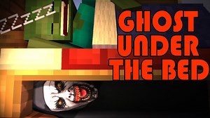 Monster School GHOST UNDER THE BED Minecraft Animation