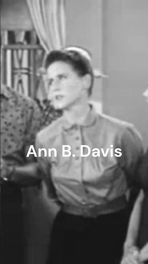 Ann B. Davis before her days as Alice in The Brady Bunch - The Bob Cummings Show - #shorts