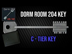 Dorm Room 204 Key | Guide | Escape from Tarkov