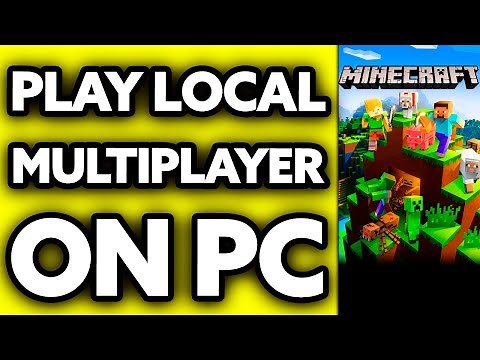 How To Play Minecraft Local Multiplayer PC (2025)