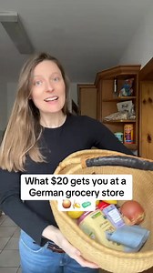 $20 German grocery store haul 7301752917353139499cc #groceryhaul #lifeabroad #groceryshopping #americaningermany #lifeingermany | Colby Colby