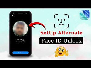 Set Up Alternate Face ID Unlock on iPhone – iOS 26 Step-by-Step