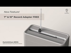 HumminGuru NOVA New Feature: 7" & 10" Record Adapter FREE
