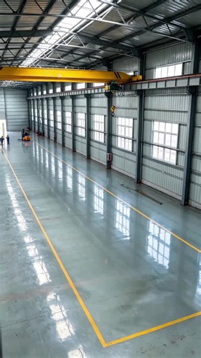 1000 m² Two-Story Steel Platform Built in 10 Seconds