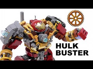 I Built a LEGO Hulkbuster In Steampunk Style