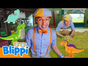 Let's Learn About Dinosaurs! 🦖 | Blippi Learns & KIds Songs | Learn Science with Blippi!