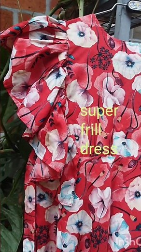 design #26 super frill dress with umbrella cut 🔥