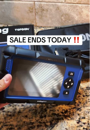 Last Day for TOPDON OBD2 Scanner Flash Sale