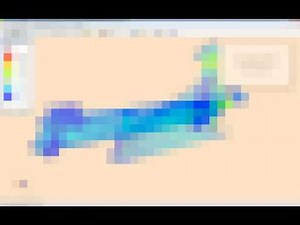 FEM analysis of a steel structure with HiCAD and Means