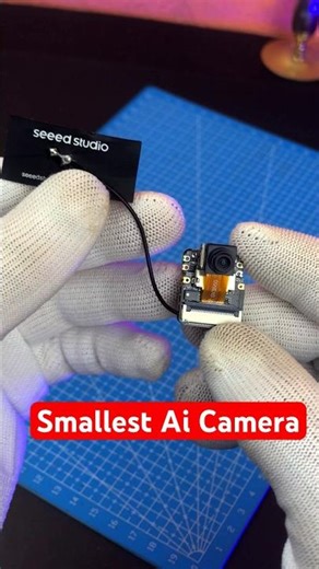 Smallest AI Camera | XIAO ESP32-S3 camera module #shorts