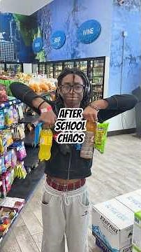 Yesterday’s after school chaos
