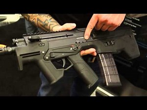 Desert Tech MDR-C (Micro Dynamic Rifle-Compact) Multi-Caliber Bullpup Assault SBR at SHOT Show 2014