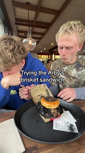 Trying Arby's Brisket Sandwich: Is It Burnt?