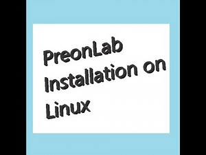 PreonLAB 4.3.3 installation and configuration in Linux
