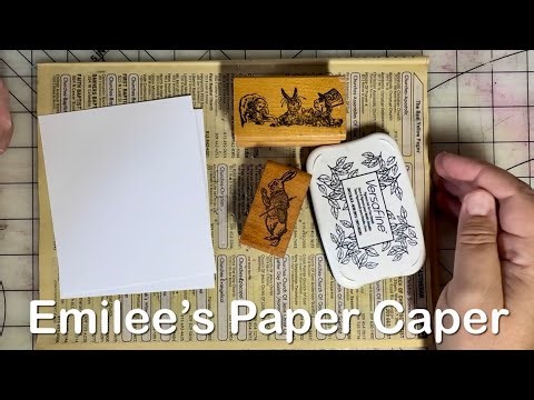 Rubber Stamps: Alice In Wonderland | #StampingSunday | #StampPlay