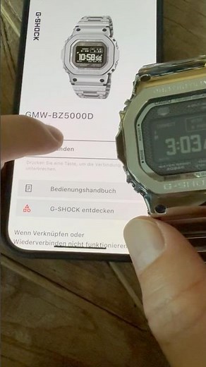 G-SHOCK MIP: Change Display Font with Casio App 🥳 #casio #gshock #watchdavid