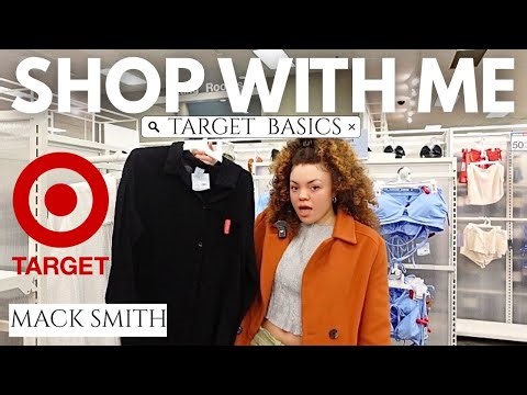 SHOP WITH ME | Target Haul | Shopping in Target | Target Try On | Fashion & Style | MACK SMITH