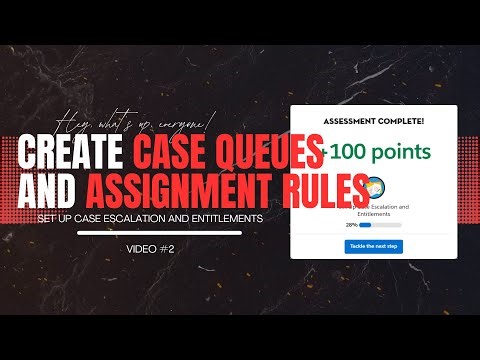 ⚡ Create Case Queues and Assignment Rules in Salesforce Service Cloud ⚡ Complete Salesforce Guide