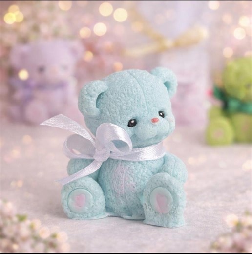 Cute Bear Glycerin Soap Bar, Handmade Fruity Scent Bath Gift, Natural Moisturizing Kids Soap, Toddler Easter Basket Stuffer Present - Etsy