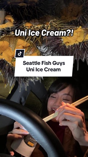 Uni Ice Cream Review from Seattle Fish Guys