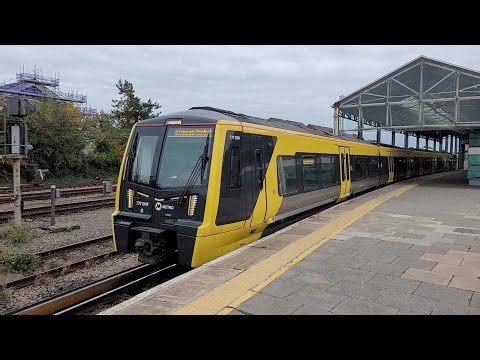 Merseyrail Class 777 EMU Train (777009) Departing From Chester Railway Station 26/9/2025