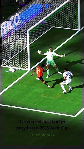 The Moment That Changed the 2026 World Cup Final 🇪🇸🔥