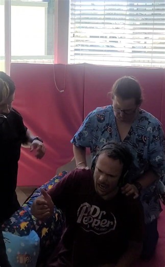 Autism Meltdown Requiring 4 Person Assist